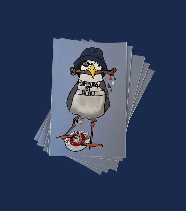 Aufkleber Anti Möwe | 15 stk