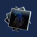 Sticker Blæksprutte | 15 stk